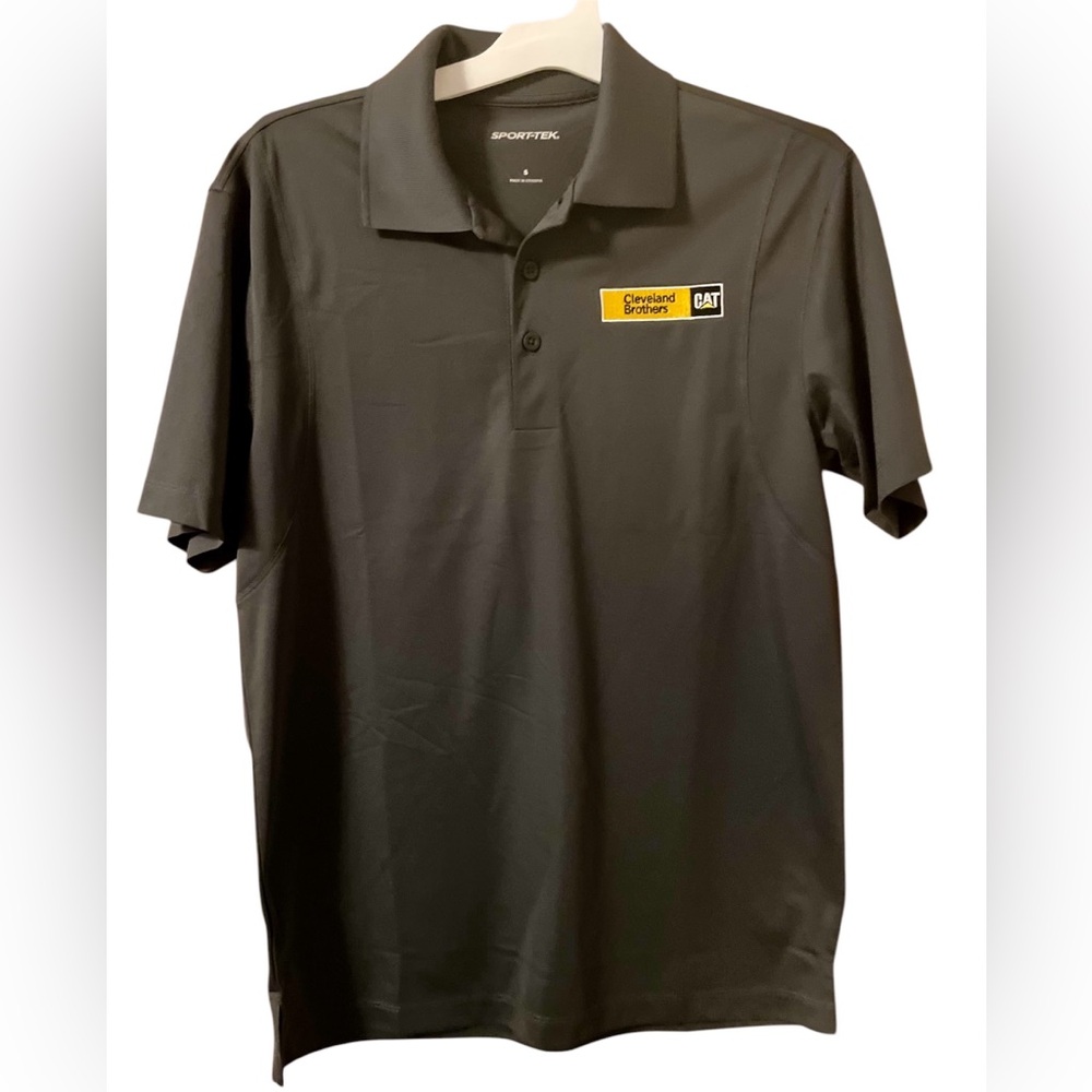 Licensed CAT Caterpillar Sport Tek Polo Unisex Size Small *NWT